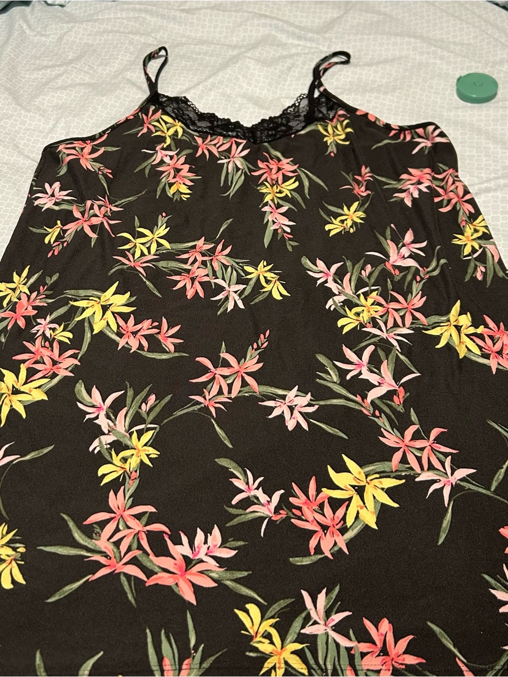 Chemise Nightgown Lot - Leopard + Floral/Tropical Prints - Picture 2 of 16